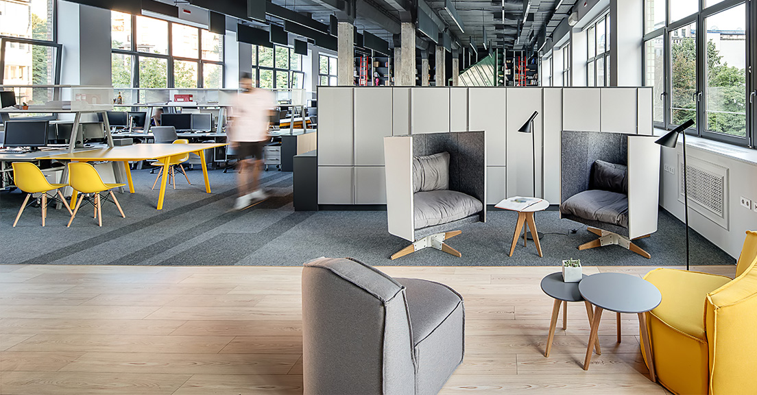 Spring Forward with an Interior Design Refresh modern interior design workspace in office